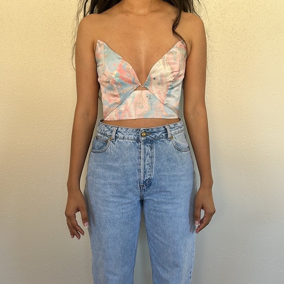 ZIMMERMAN SEER MARBLE CORSET - Picture 2 of 14